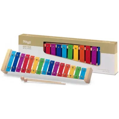 Immagine prodotto di Stagg META-K15 RB, metallofono, 15 pietre colorate