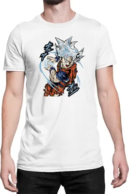 Immagine prodotto di Maglietta da uomo Dragon Anime Manga Ball Z Goku 40, Man S , Blanc