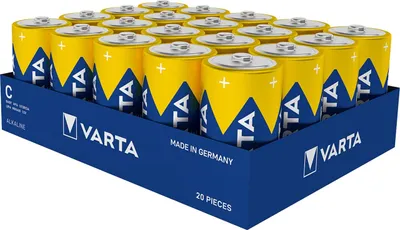 Produktbild von Varta Longlife Power ehem. High Energy Baby C Batterie 4914 20er Packung lose in Folie