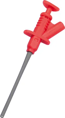 Produktbild von Klemmprüfspitze McPower "PS 45", 4mm Buchse, rot
