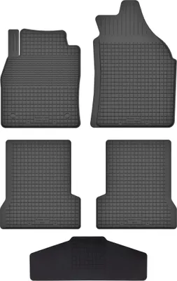 Produktbild von Gummi Fußmatten Set Für: Ford Puma Ii (2019-) Gummimatten Schwarz