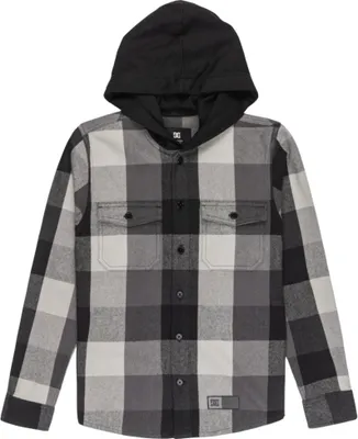 Zdjęcie produktu dla DC Ruckus – bluza z kapturem dla chłopców, czarna, rozmiar 12