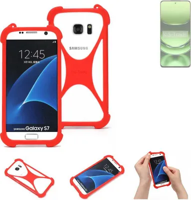 Produktbild von K-S-Trade Handy-Hülle kompatibel mit Realme Narzo 70 Turbo 5G Schutz-Hülle Bumper Silikon Schutz Hülle Cover Case Silikoncase Silikonbumper TPU