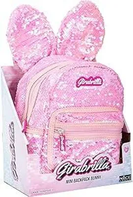 Produktbild von Girabrilla Rucksack Paillettenhäschen rosa