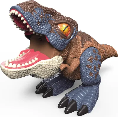 Produktbild von Dinosaurier mit Effekten braun 26,5 x 11 x 13 cm