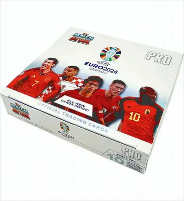 Produktbild von Topps/Merlin UEFA EURO 2024 Trading Cards Premium Pro Booster Display (10)
