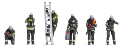 Feuerwehrfiguren 1:160 (N) – Modellbau, Kunststoff, 1 Stück