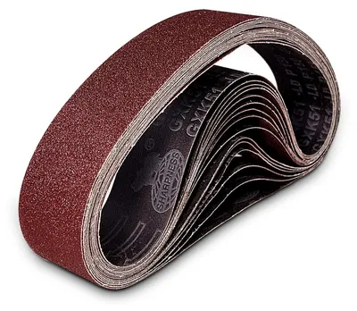 Obrázok produktu pre Sada brúsnych pásov – 15 kusov – 50 x 686 mm – zrniteľnosť 80/120/150/240/320