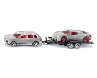 Produktbild von Siku PKW mit Transportanhänger ; 2544