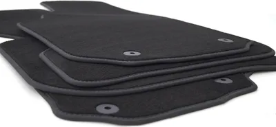 Image de Tapis de sol adaptables à l'Audi A6 C4 (1994-1997) Velours Premium Nubuk 4 pièces