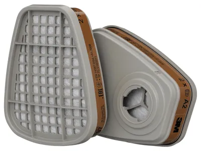Obrázok produktu pre 3M 70071617933 Filtre na plyn a kombinované filtre A2, balenie 8 kusov
