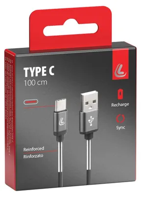 Immagine prodotto di Cavo USB Lampa USB Type-C - 100 cm - Nero