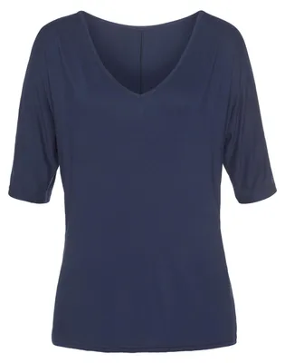 Produktbild von VIVANCE T-Shirt marine Größe 32/34