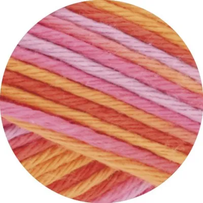 Produktbild von Star Print 345 | Rosa/Himbeer/Orange/Lachs