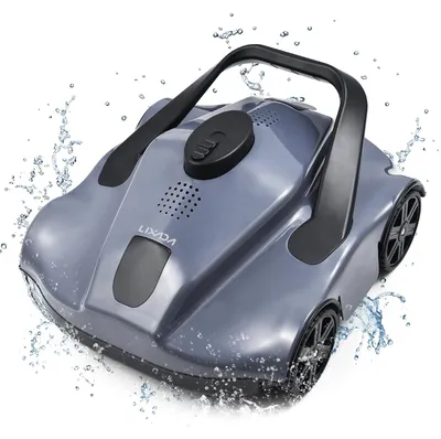 Produktbild von Poolreiniger – Poolroboter – Automatische, kabellose Poolreiniger – für Becken mit flachem Boden