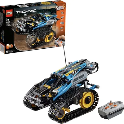 Produktbild von LEGO 42095 Technic Ferngesteuerter Stunt-Racer, ferngesteuertes Auto, Modellauto, RC Rennauto, tolles Geschenk für Kinder ab 9 Jahre, Spielzeugauto
