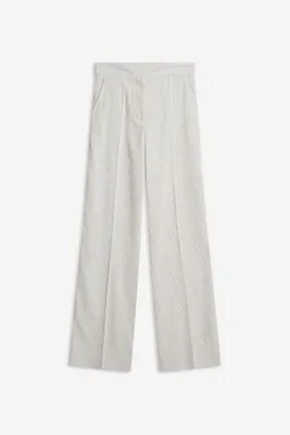 Produktbild von Cinque Marlenehose für Damen mit Karomuster und weit ausgestelltem Bein
