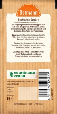 Produktbild von Lebkuchen Gewürz