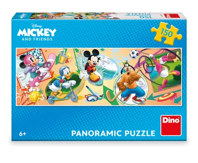 Produktbild von Panoramapuzzle Mickey 150 Teile