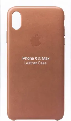 Produktbild von Apple MRWV2ZM/A, Cover, Apple, iPhone XS Max, 16,5 cm (6.5"), Braun
