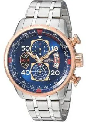Produktbild von Invicta 17203 Herren-Armbanduhr, Edelstahl-Gehäuse, Metall-Armband