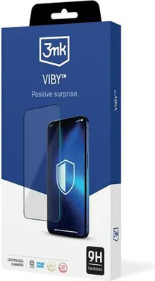 Zdjęcie produktu dla Szkło hartowane 3MK VibyGlass do iPhone 15 Plus