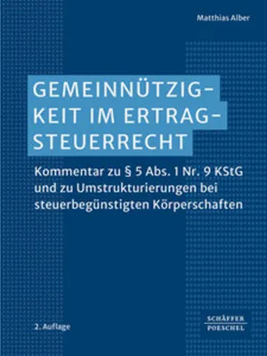 Produktbild von Gemeinnützigkeit im Ertragsteuerrecht