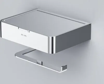 Obrázek produktu pro Držák na toaletní papír s otvorem, chrom, koupelna