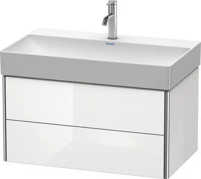 Produktbild von Waschtischunterbau XSQUARE 397x784x460mm weiß matt 397 x 784 x 460 mm weiß matt