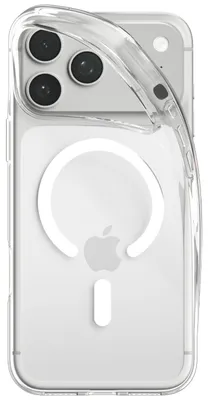 Imagen del producto de Funda Liquid Crystal MagSafe para Apple iPhone 18 Pro / 17 Pro - Clear / White