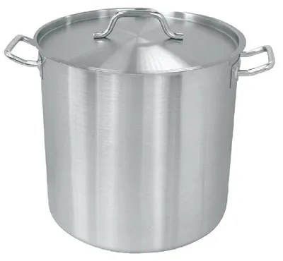 Produktbild von Suppentopf 35,5L Edelstahl 36 cm Ø Induktionsgeeignet für Großküchen