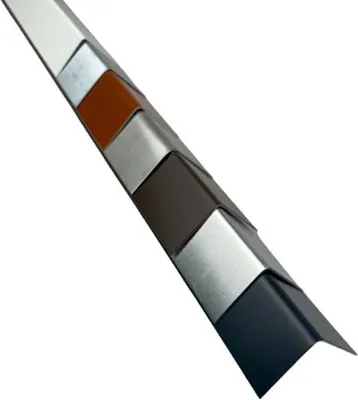 Produktbild von Winkelblech 1 m lang Zuschnitt 15 cm ( 100/50 mm ) Alu rot
