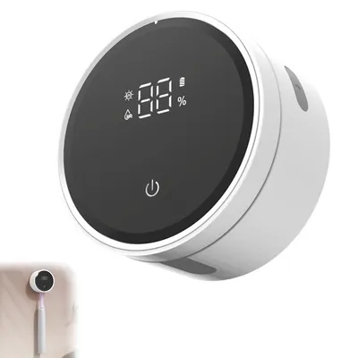 Produktbild von Zahnbürstenhalter mit Sensor,USB, Wandmontage,Zahnbürstensterilisator für 1 Zahnbürste, mit LED-Anzeige und Trocknungsfunktion