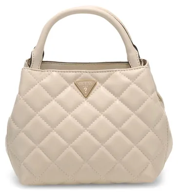 Produktbild von GUESS HWQG2456710 JULIET MINI SATCHEL Woman bone