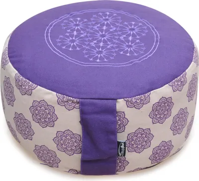 Produktbild von Meditationskissen rund - vintage - organic Baumwolle - ø 30cm x 15 cm