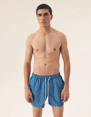 Produktbild von Badeshorts Henderson schnell trocknend blau für Männer L
