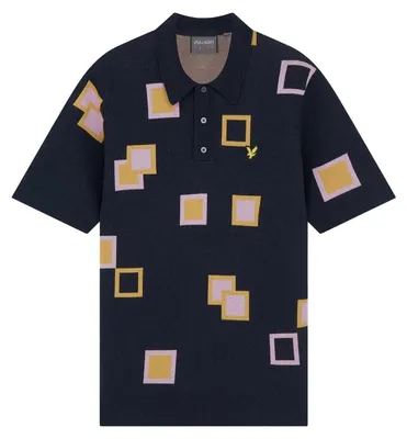 Produktbild von Lyle & Scott - Poloshirt für Herren, Jerseyware, Regulär GT18901 (S) (Dunkel-Marineblau)