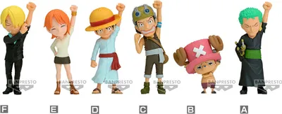 Immagine prodotto di Banpresto One Piece Varie Figure Multicolore Multicolore Taglia Unica