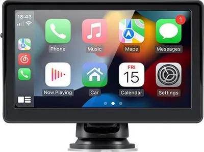 Produktbild von Tragbares 7-Zoll-Autoradio – 500 W – CarPlay – Android Auto – Bluetooth