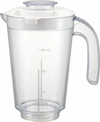 Produktbild von Noveen 800 ml Becher Mixermodelle SB1000, 2000 für Smoothies, Cocktails oder Shakes in Weiß