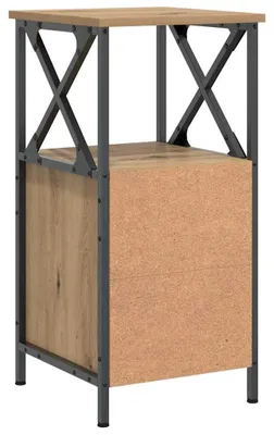 Obrázok produktu pre vidaXL Nočný stolík Artisan dub 34x35,5x70 cm Materiál na báze dreva