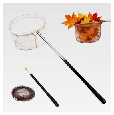 Produktbild von Teichkescher mit Teleskopstange, 180 cm – Kescher für Teich, Pool und Aquarium