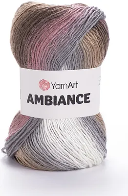 Produktbild von Yarnart Ambiance Wolle 168, Mehrfarbig, 250m, 100g, Warme weiche Mischung, Ideal für Winterprojekte