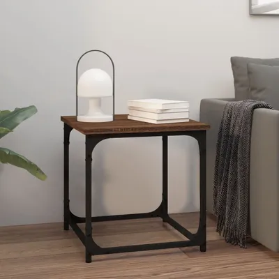 Produktbild von Beistelltisch Braun Eichen-Optik 40x40x40 cm Holzwerkstoff , Couchtische Design 2024