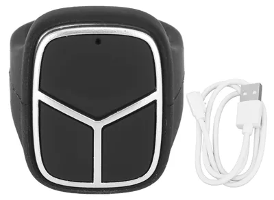 Obrázek produktu pro Bezdrátové dálkové ovládání Bluetooth s kontrolkou, přepínačem stran, spouští fotoaparátu a tlačítkem pro selfie