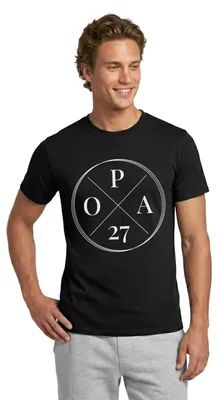 Produktbild von Spreadshirt Opa 2027 Kreis Männer T-Shirt, L, Schwarz