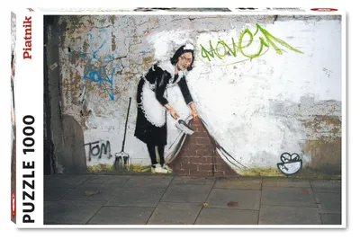Zdjęcie produktu dla Puzzle 1000 Elementów Pokojówka Banksy Piatnik