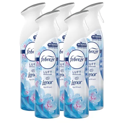 Produktbild von Febreze Lufterfrischer Lenor Aprilfrisch 300ml - Raumduft (5er Pack)