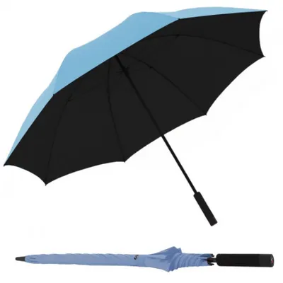 Obrázek produktu pro Knirps Knirps U.900 XXL BLUE WITH BLACK - ultralehký holový deštník
