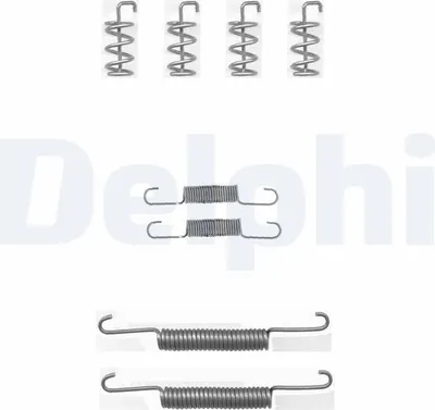Produktbild von Zubehörsatz, Feststellbremsbacken DELPHI LY1325